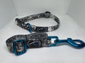 Urban BW Camo Blu MTL Exclusive Subtly Unique Secure the Pooch Matching Dog Collar + Key Lanyard Sets !!!