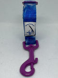 Secure the Pooch Blu Porcelain PNK MTL Patented Nekleash One of Kind eDual Use Convertible Key Lanyard Dog Lea Never  Look For The Leash Again, Wear It!!! Our patented dual use key lanyard will save you time