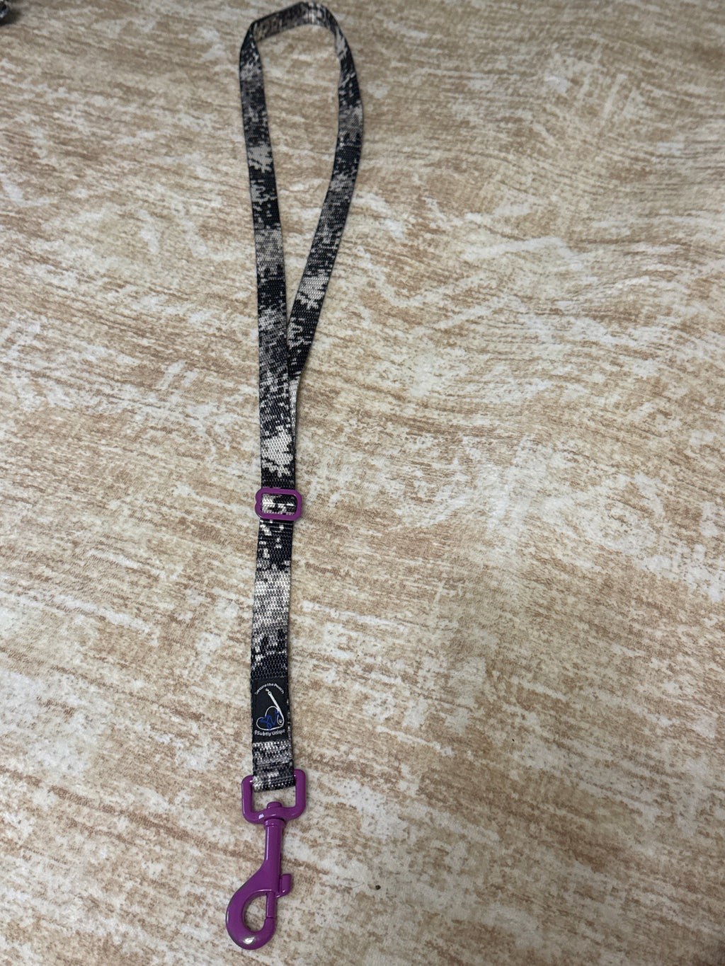 Secure the Pooch B+W Urban Camo Blu MTL Patented Nekleash One of Kind Dual Use Convertible Key Lanyard Dog Leash ❤️🐶 🐶
