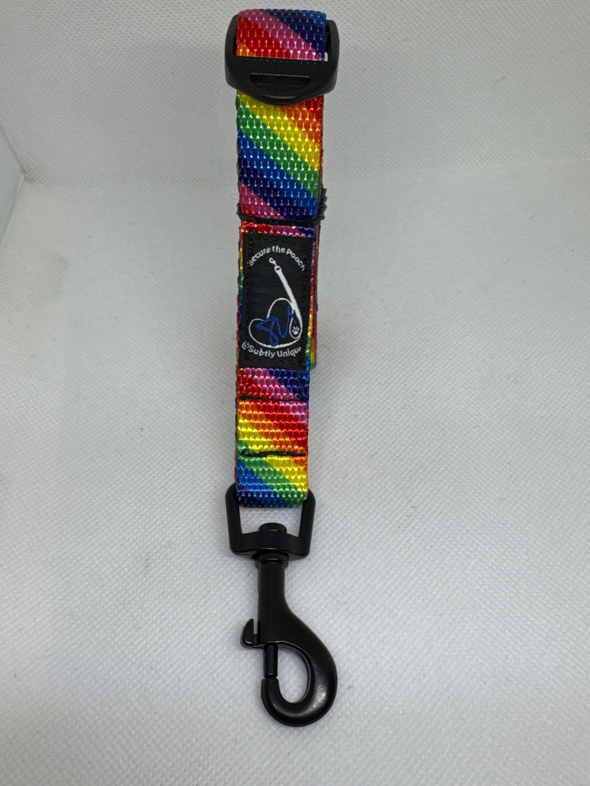 Candy cane mini hook Secure the Pooch Nekleash by Subtly Unique