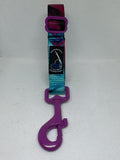 Secure the Pooch Vnyss Marz PNK MTL Patented Nekleash One of Kind eDual Use Convertible Key Lanyard Dog Leash