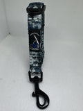 Urban Blu Camo Secure The Pooch Nekleash comvertible key lanyard dog leash mini hook