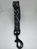 Signature Pink Pawz Secure the Pooch Nekleash convertible key lanyard dog leash mini hook