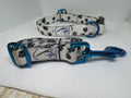 Exclusive Signature PawZ Secure the Pooch Set Blu MTL sm-med collar